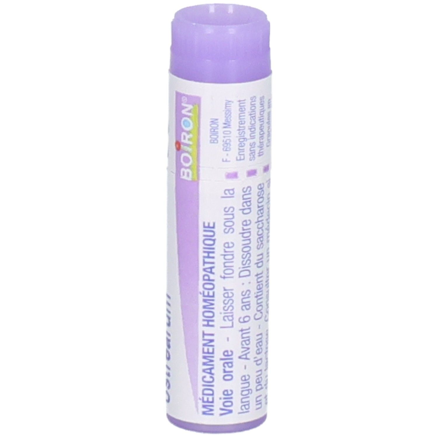 Tube Boiron Calcare carbonica 30 CH granules, médicament homéopathique.