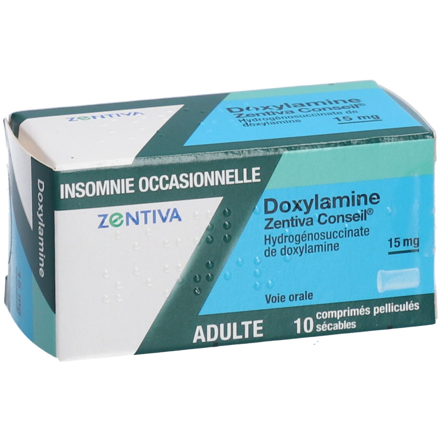 Zentiva Doxylamine Conseil Comprimés pelliculés sécables