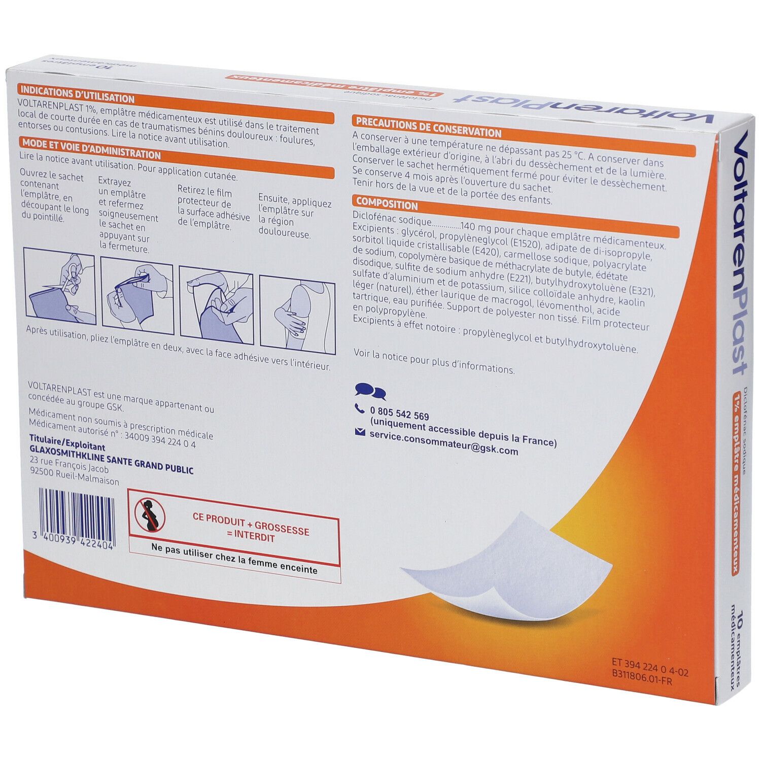 VoltarenPlast® 1 %