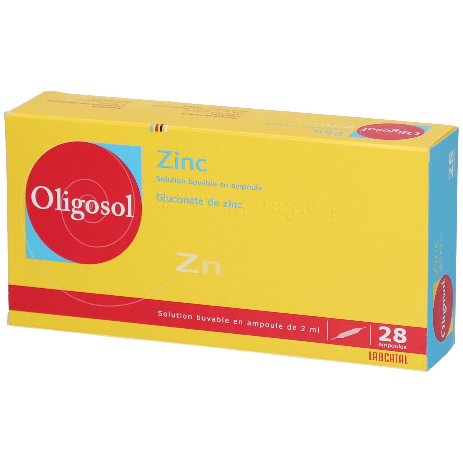 ZINC OLIGOSOL Solution buvable en ampoule 56 ml Redcare Pharmacie
