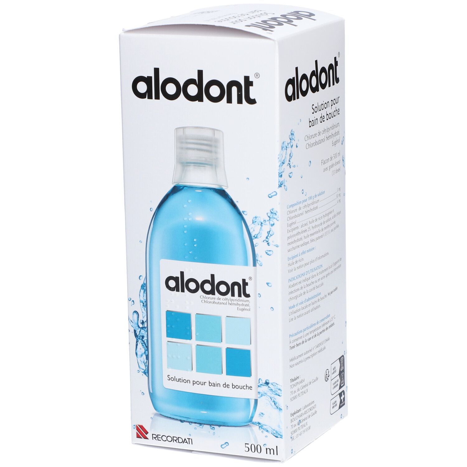 Alodont Solution pour bain de bouche