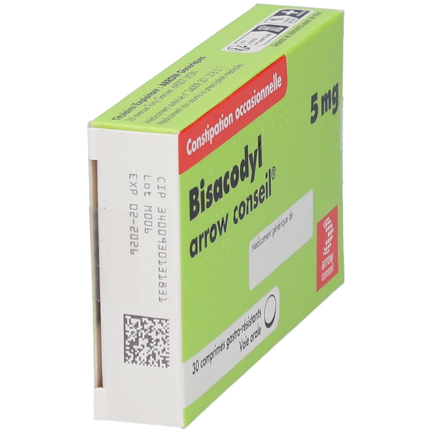 Bisacodyl arrow conseil® 5 mg