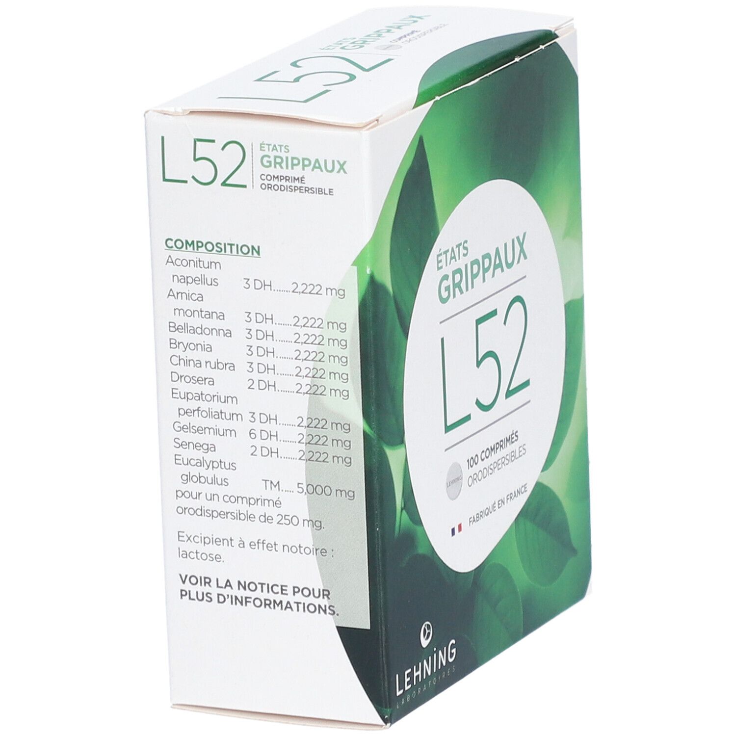 Lehning L52 Comprimés Orodispersibles