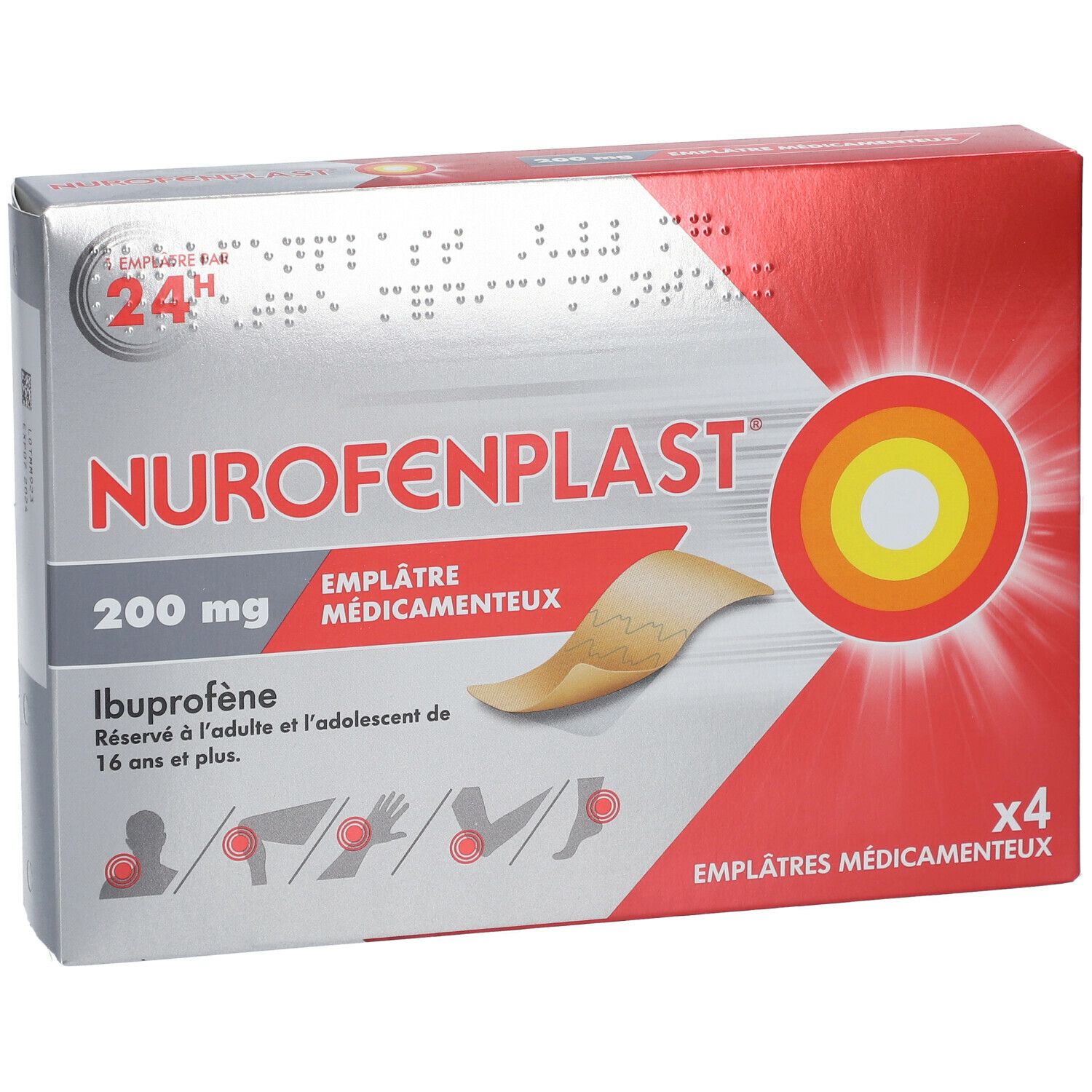 Nurofen Plast Ibuprofène 200mg