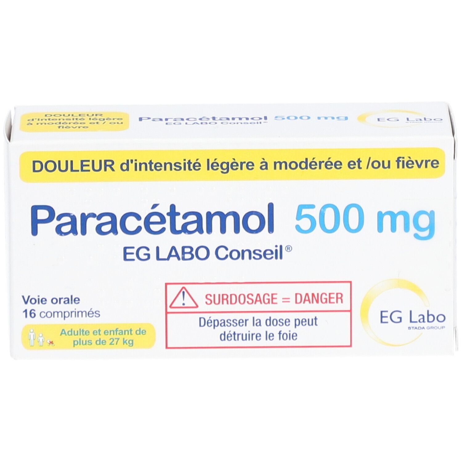 PARACETAMOL Comprimés 500 mg