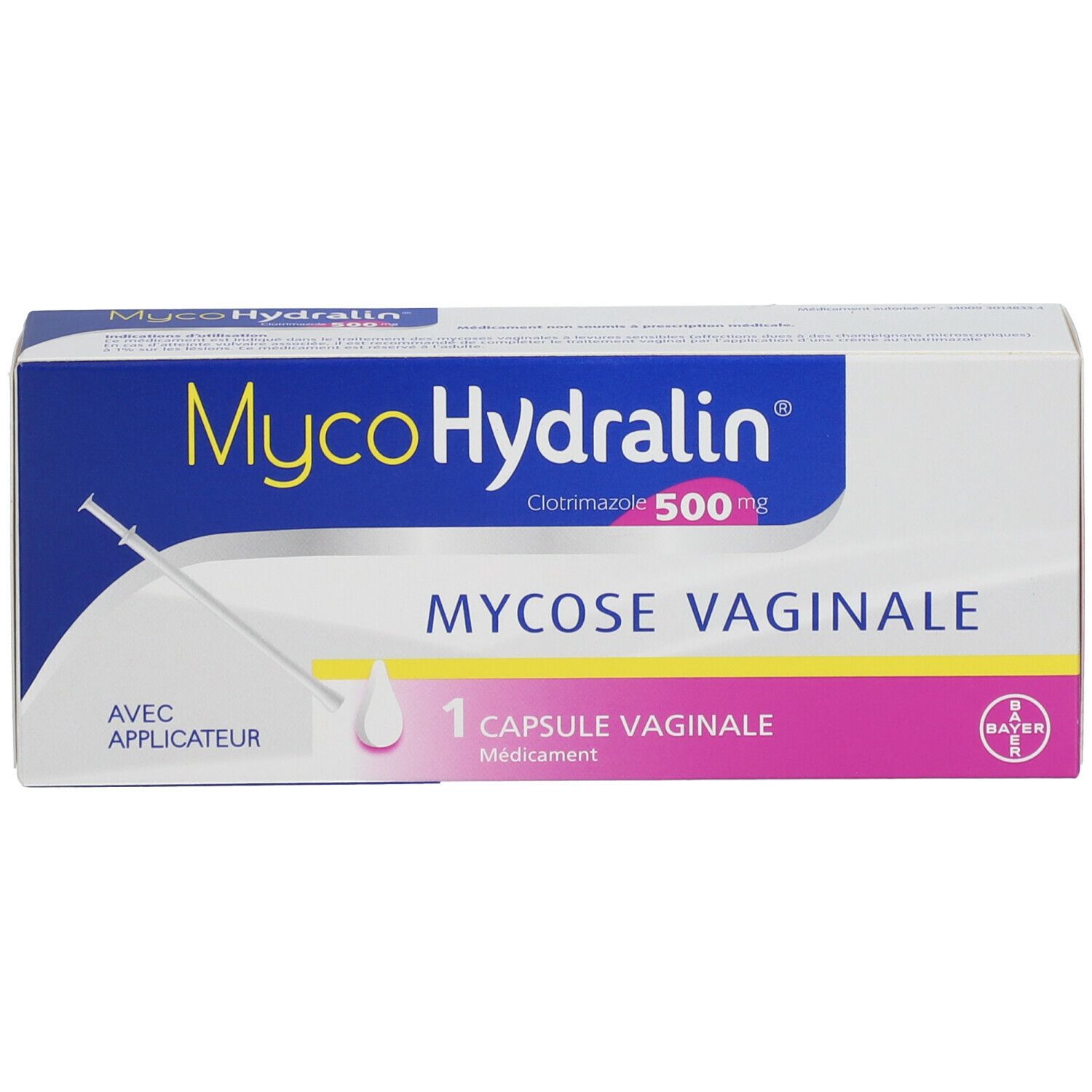 MycoHydralin® Clotrimazol 500 mg