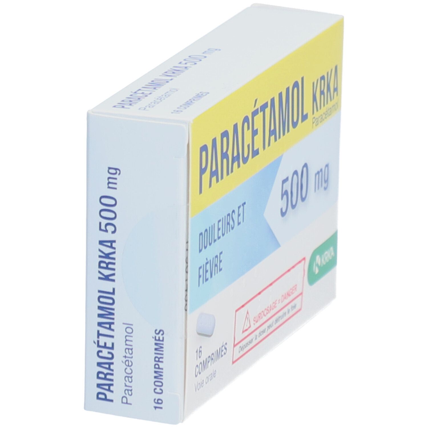 Paracétamol KRKA – Comprimé 500 mg