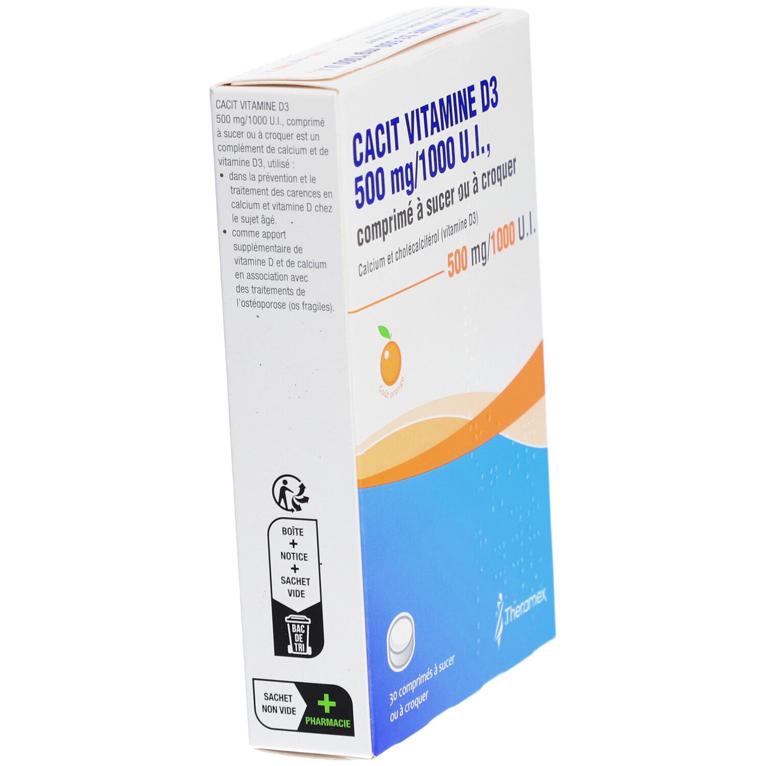 CACIT Vitamine D3 comprimés à croquer