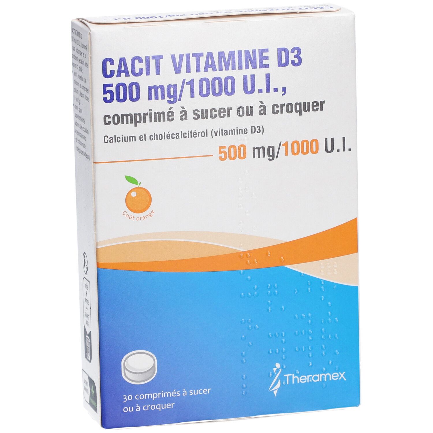 CACIT Vitamine D3 comprimés à croquer