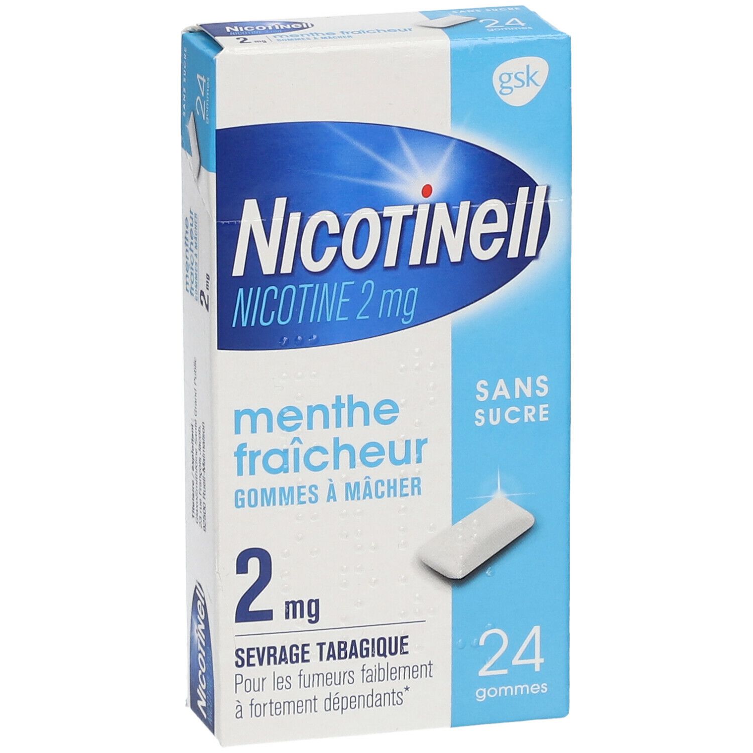 Nicotinell® Menthe fraicheur s/s 2 mg