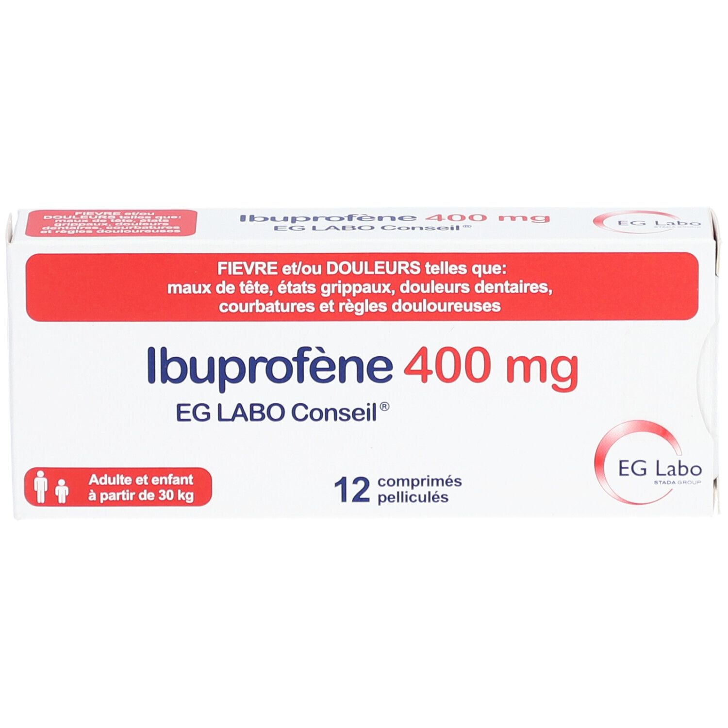 IBUPROFENE Comprimés pelliculés 400 mg