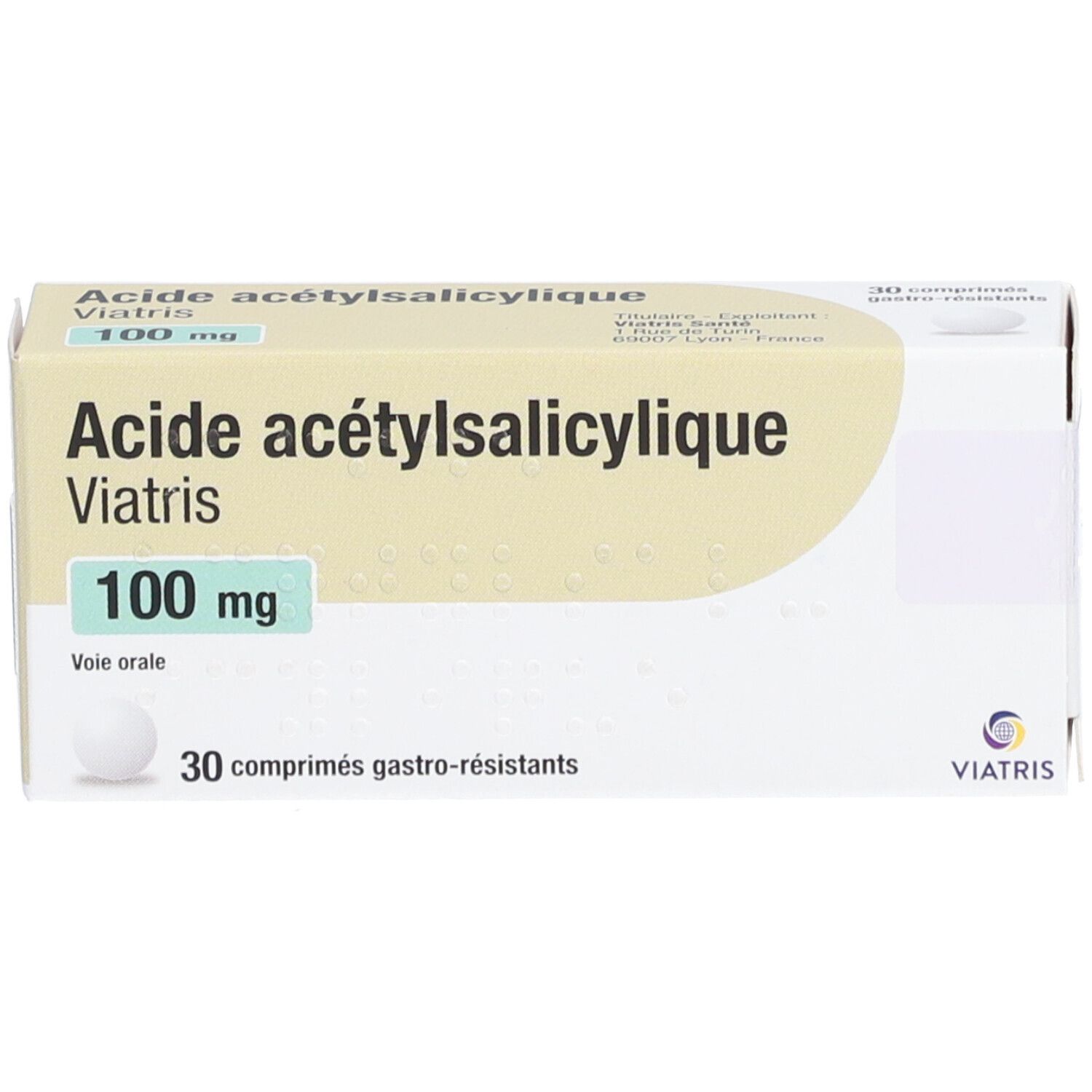 Mylan Viatris Acide acétylsalicylique