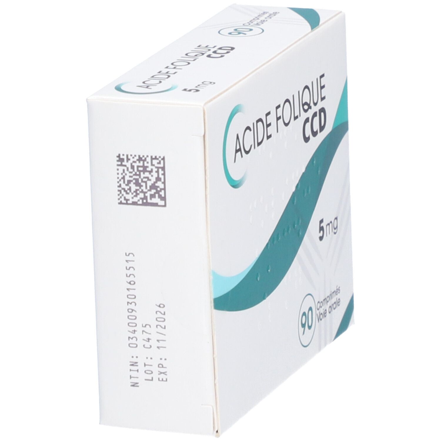 Acide Folique CCD 5 mg Comprimés