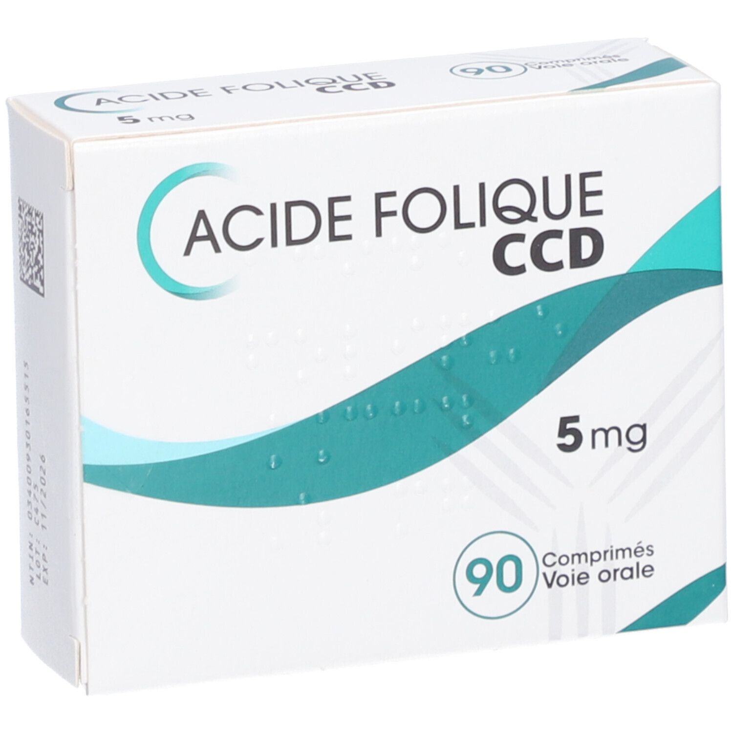 Acide Folique CCD 5 mg Comprimés