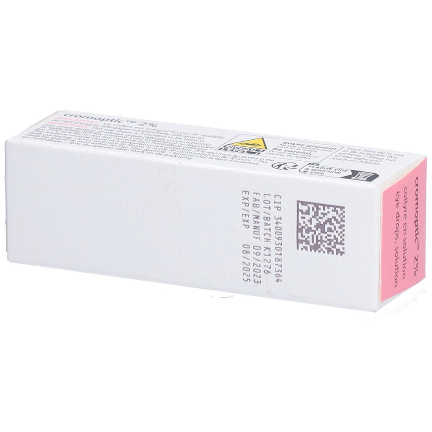 Cromoptic 2 %, collyre en solution - Flacon 10 ml (Chauvin Bausch & Lomb)