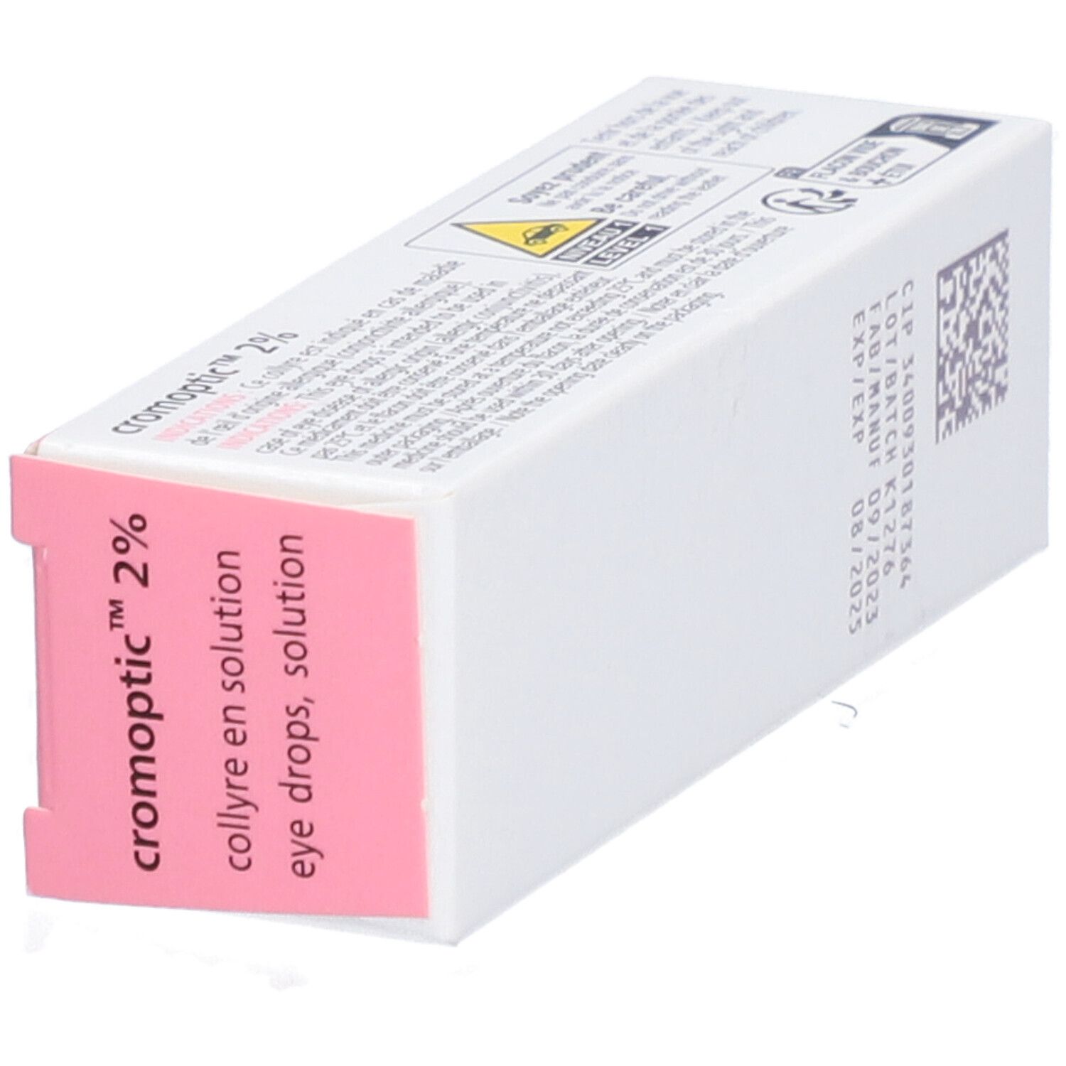Cromoptic 2 %, collyre en solution - Flacon 10 ml (Chauvin Bausch & Lomb)