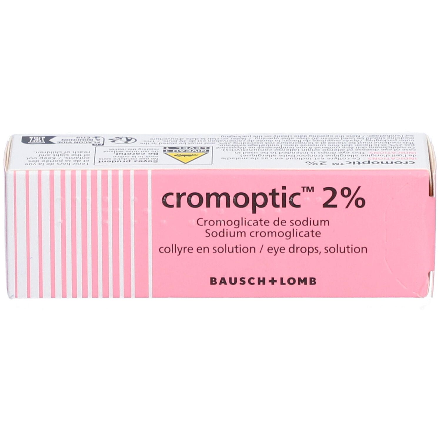 Cromoptic 2 %, collyre en solution - Flacon 10 ml (Chauvin Bausch & Lomb)