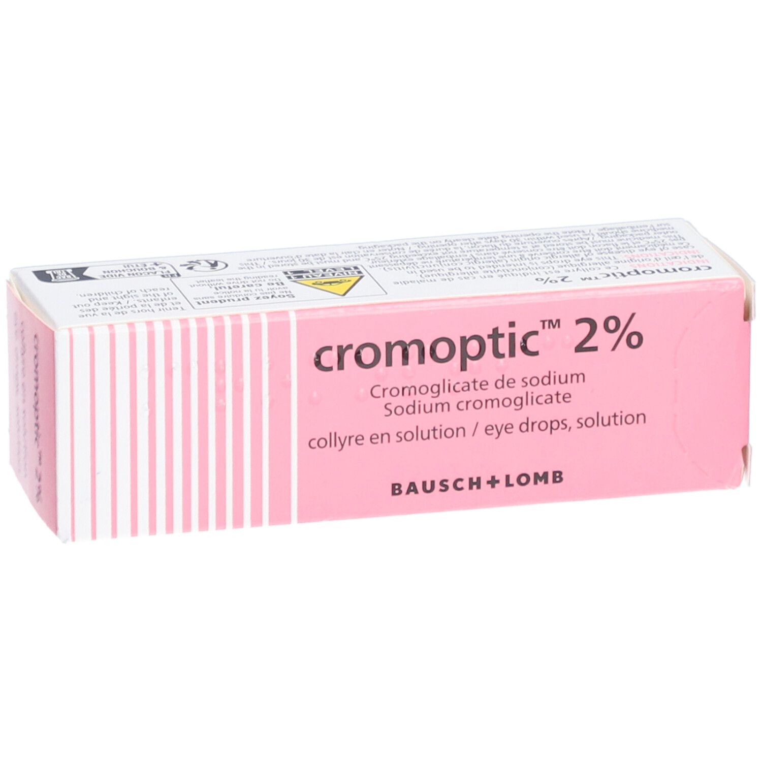 Cromoptic 2 %, collyre en solution - Flacon 10 ml (Chauvin Bausch & Lomb)