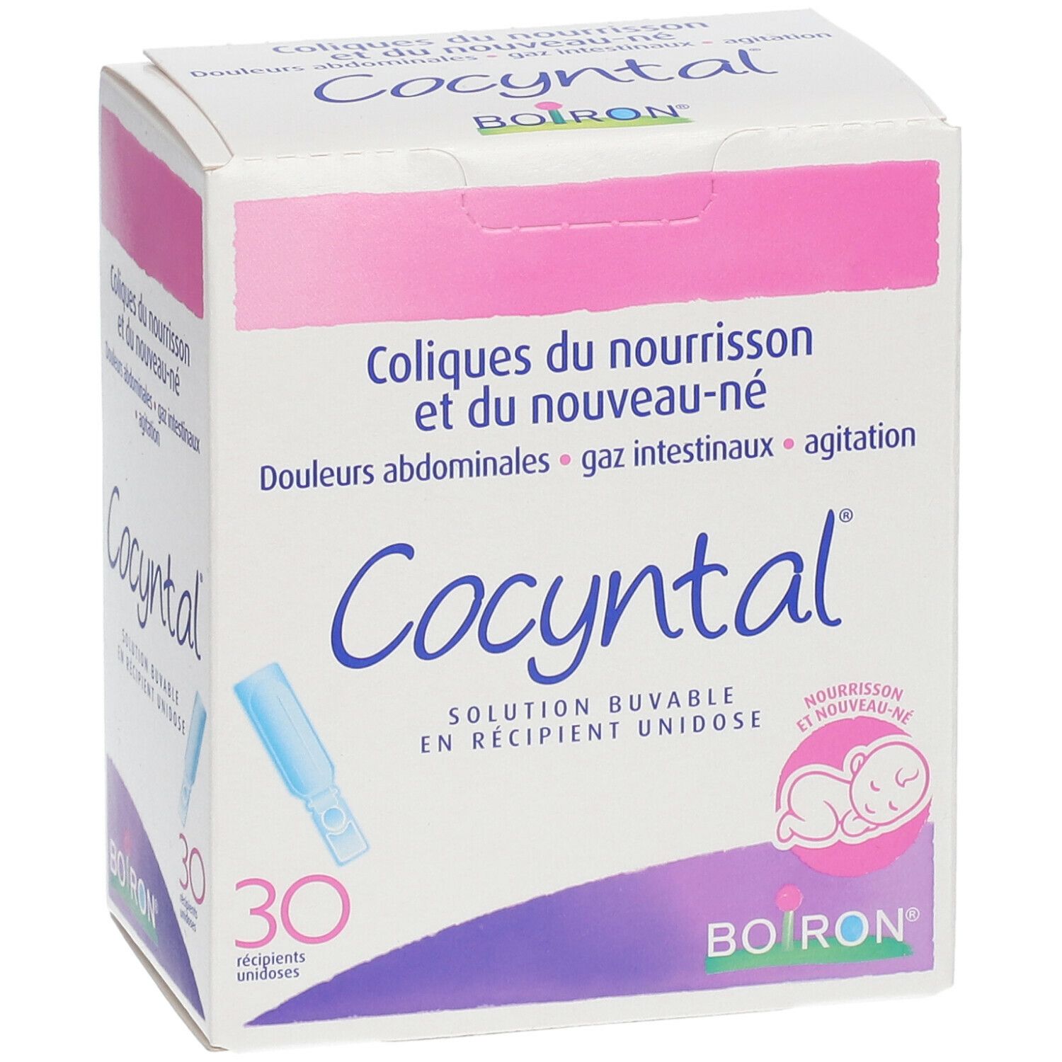 Boiron Cocyntal unidose - Coliques du nourrisson - Homéopathie