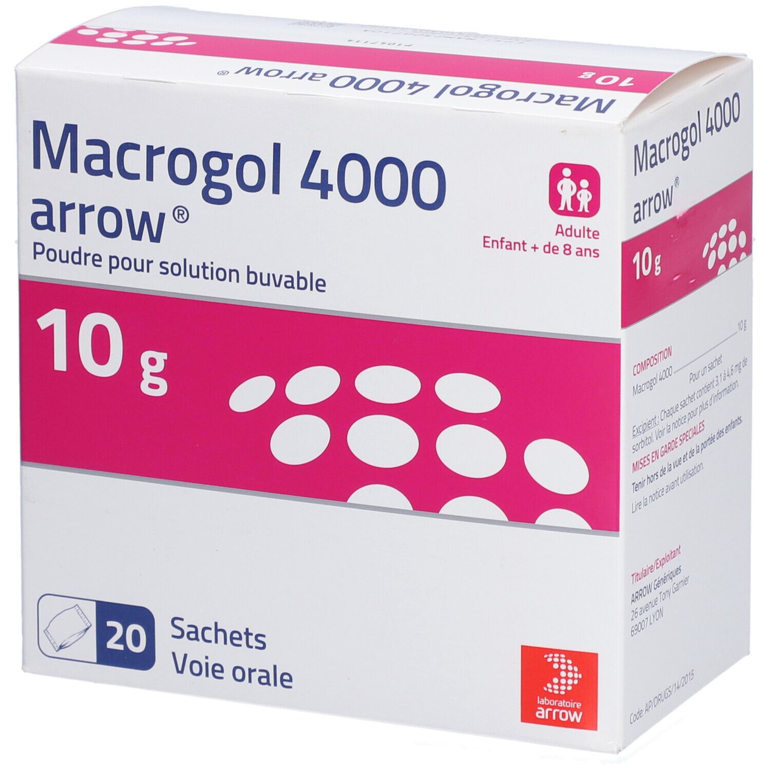 Arrow Macrogol 4000 10 g Sachets Solution Buvable