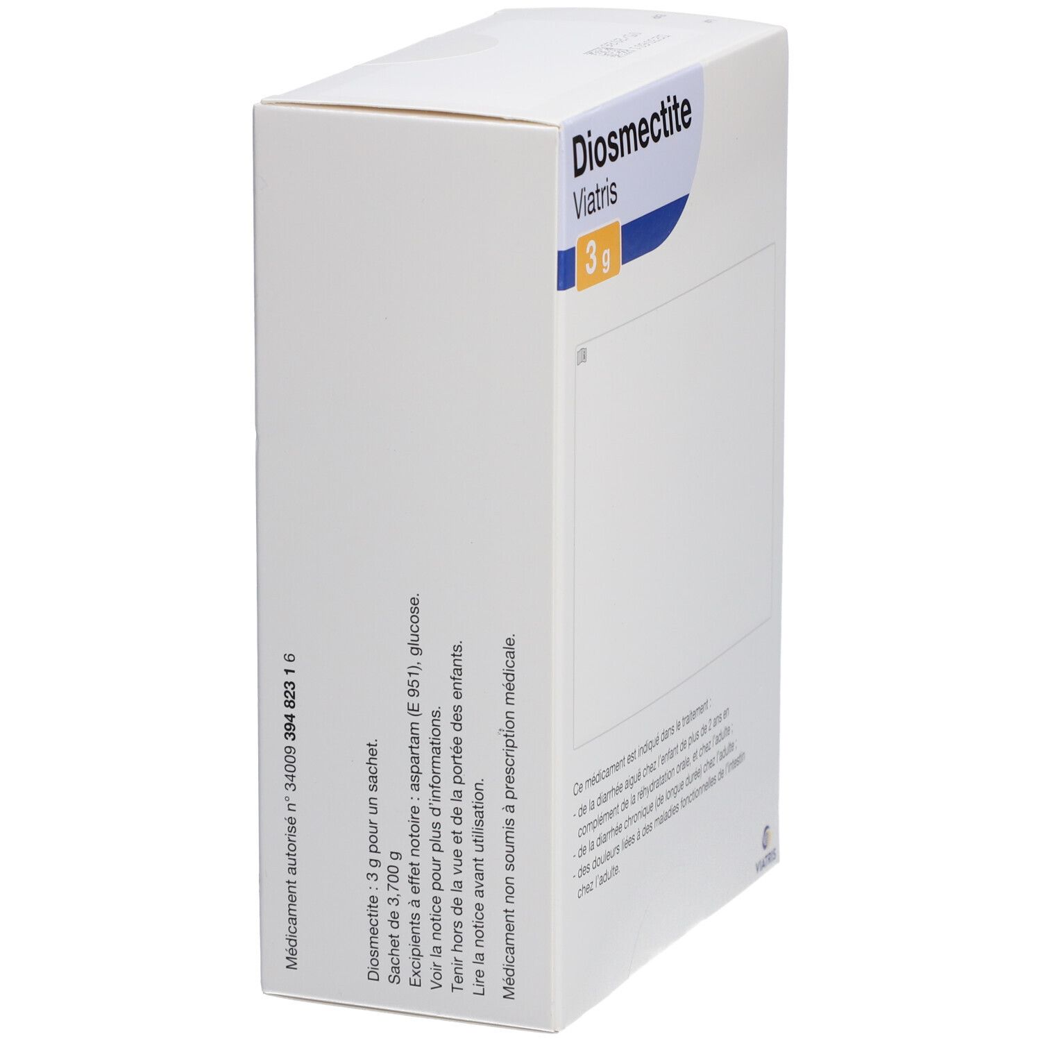 Mylan Viatris Diosmectite poudre buvable