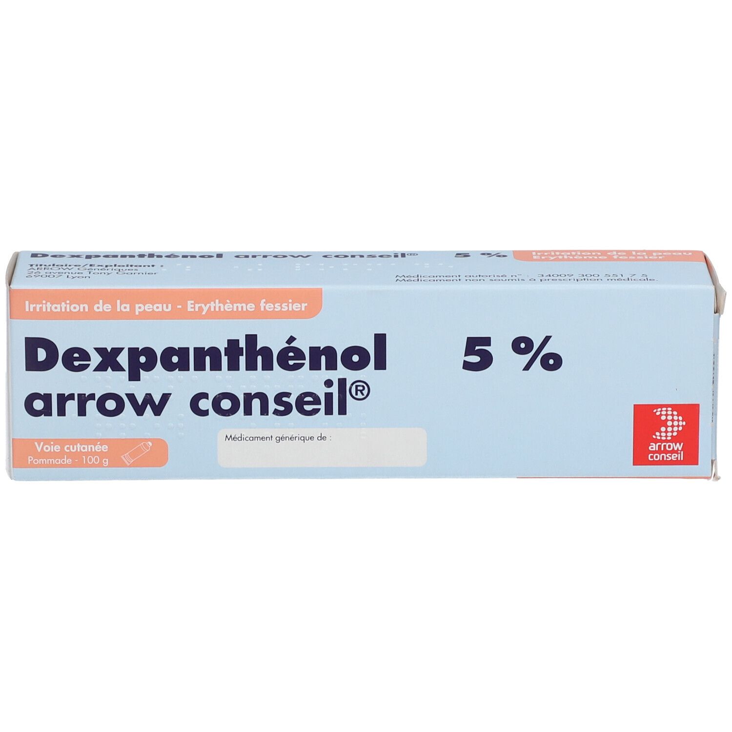 Dexpanthénol arrow conseil 5 %