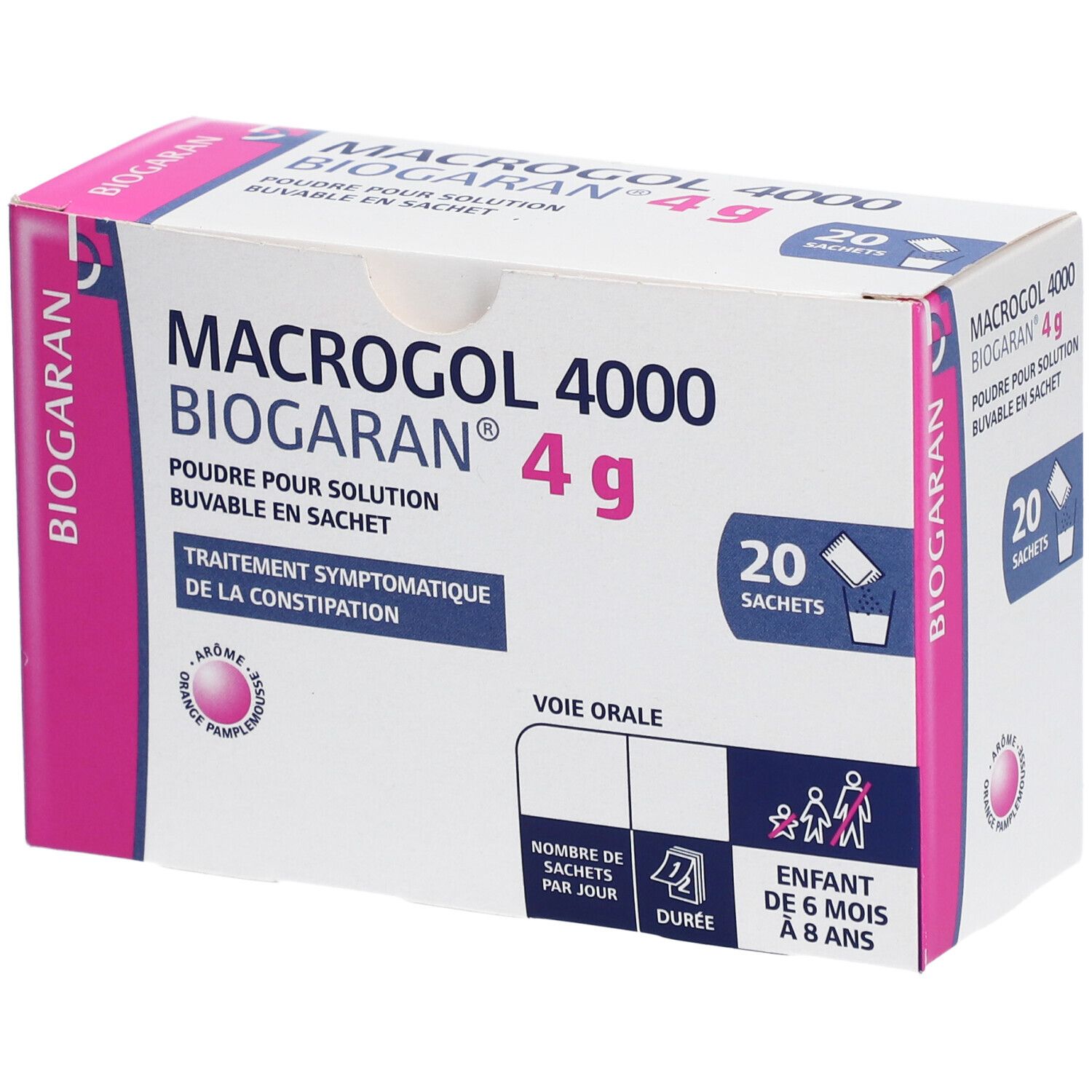 Biogaran Macrogol 4000 4 g - 20 Sachets