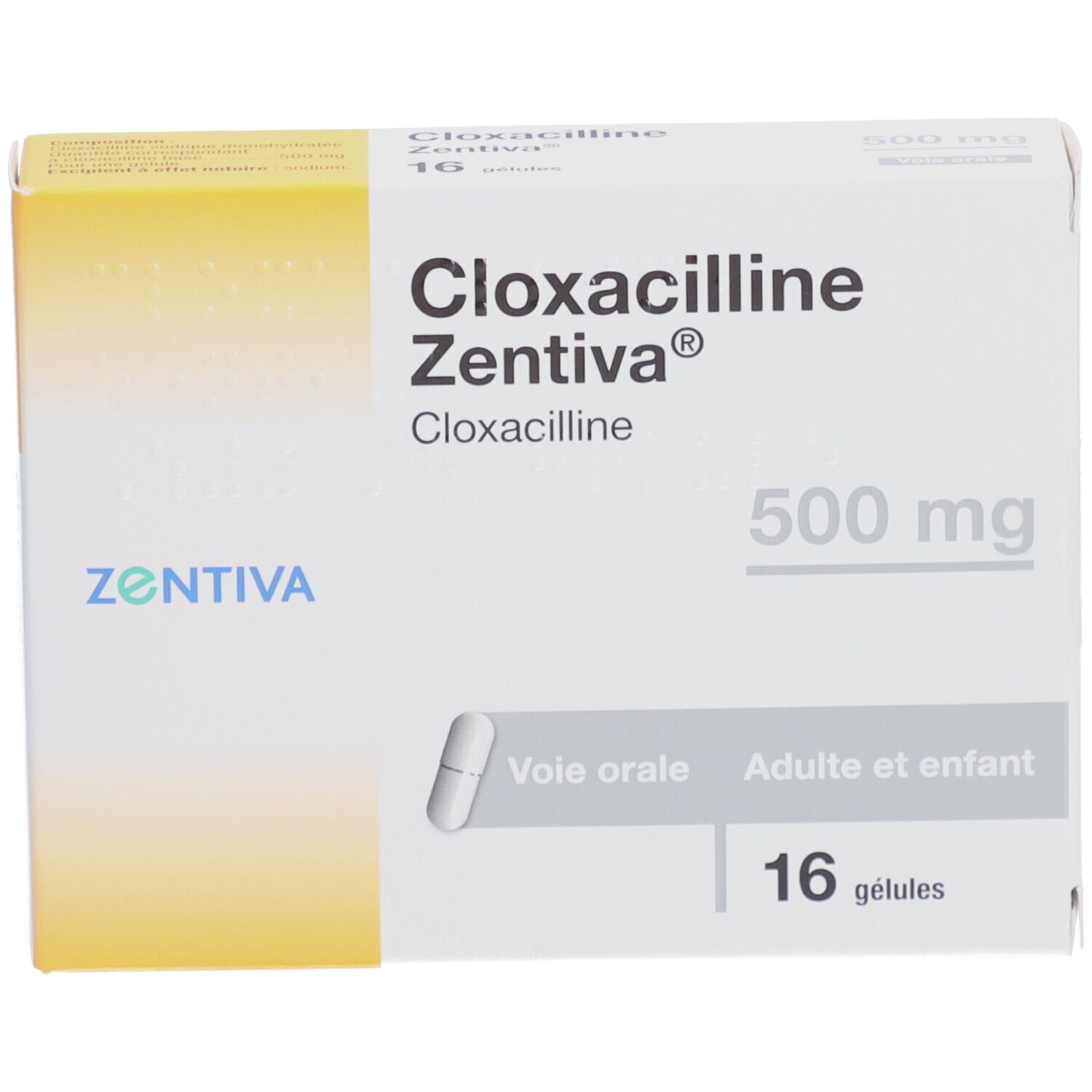 Zentiva Cloxacilline gélules