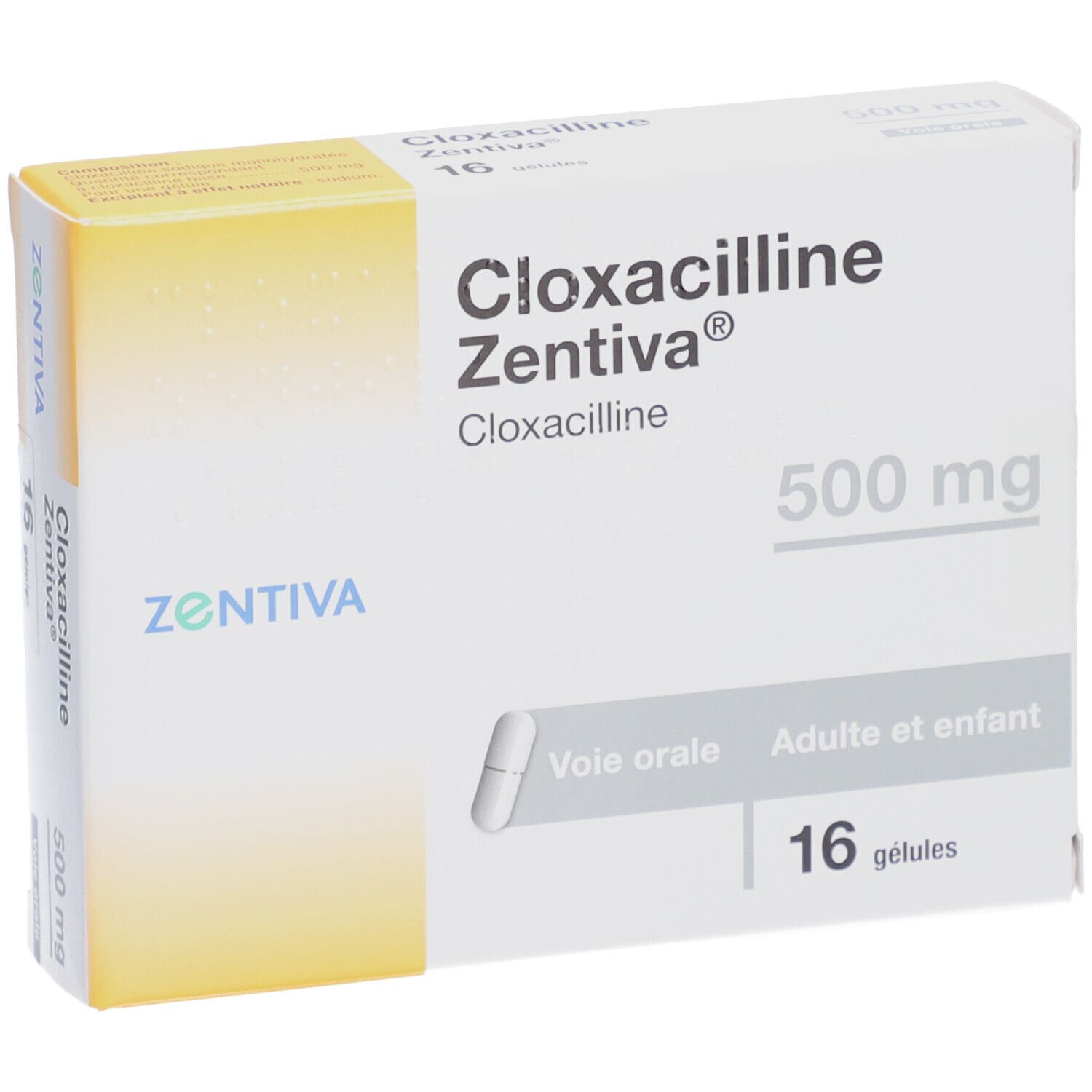 Zentiva Cloxacilline gélules