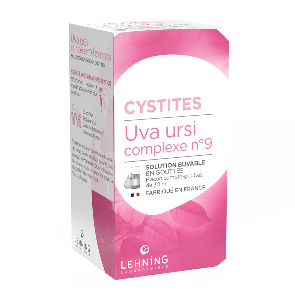 Lehning Uva Ursi Complexe N°9 Solution Buvable