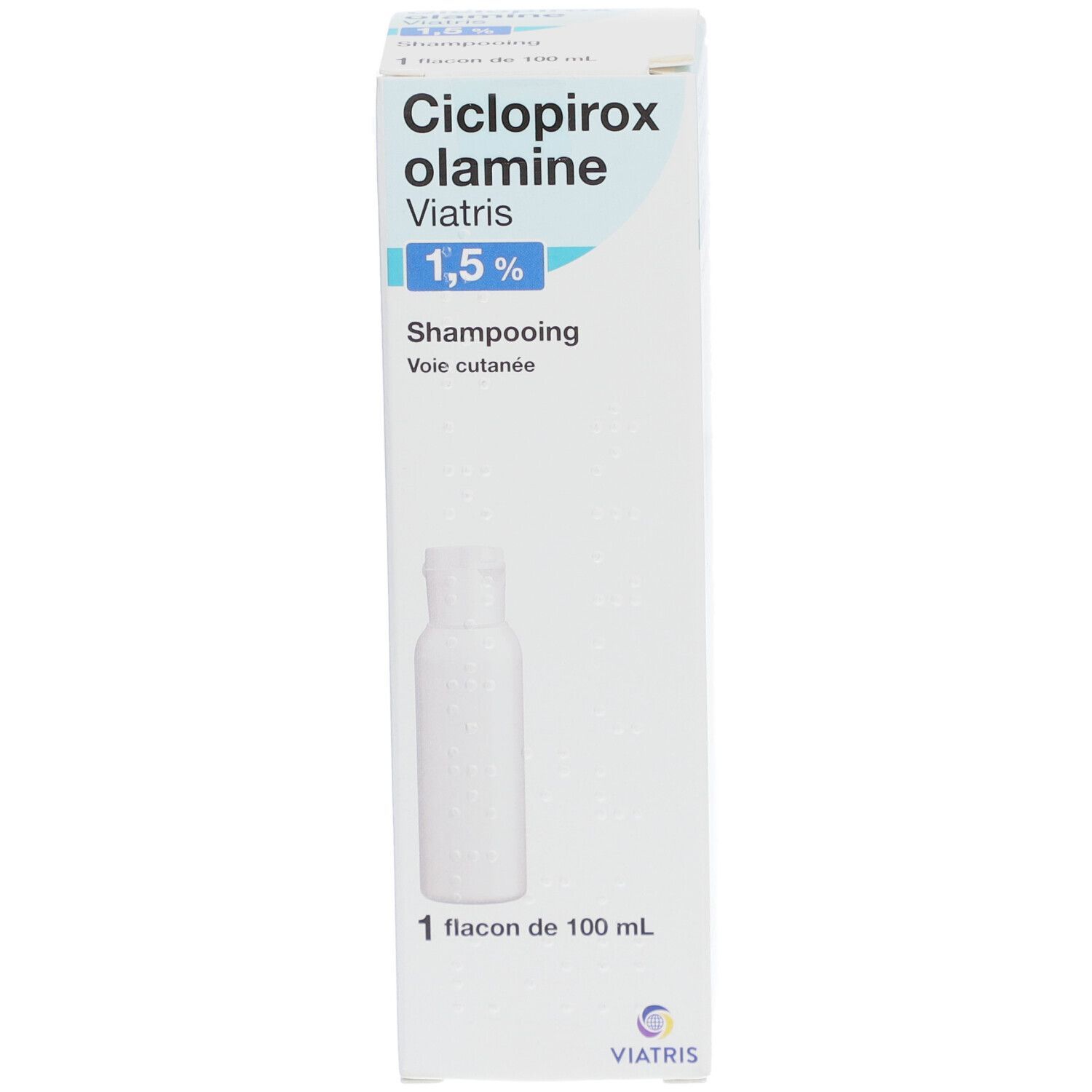 Mylan Viatris Ciclopirox Olamine Shampoo 1,5% Dermatite Séborrhéique