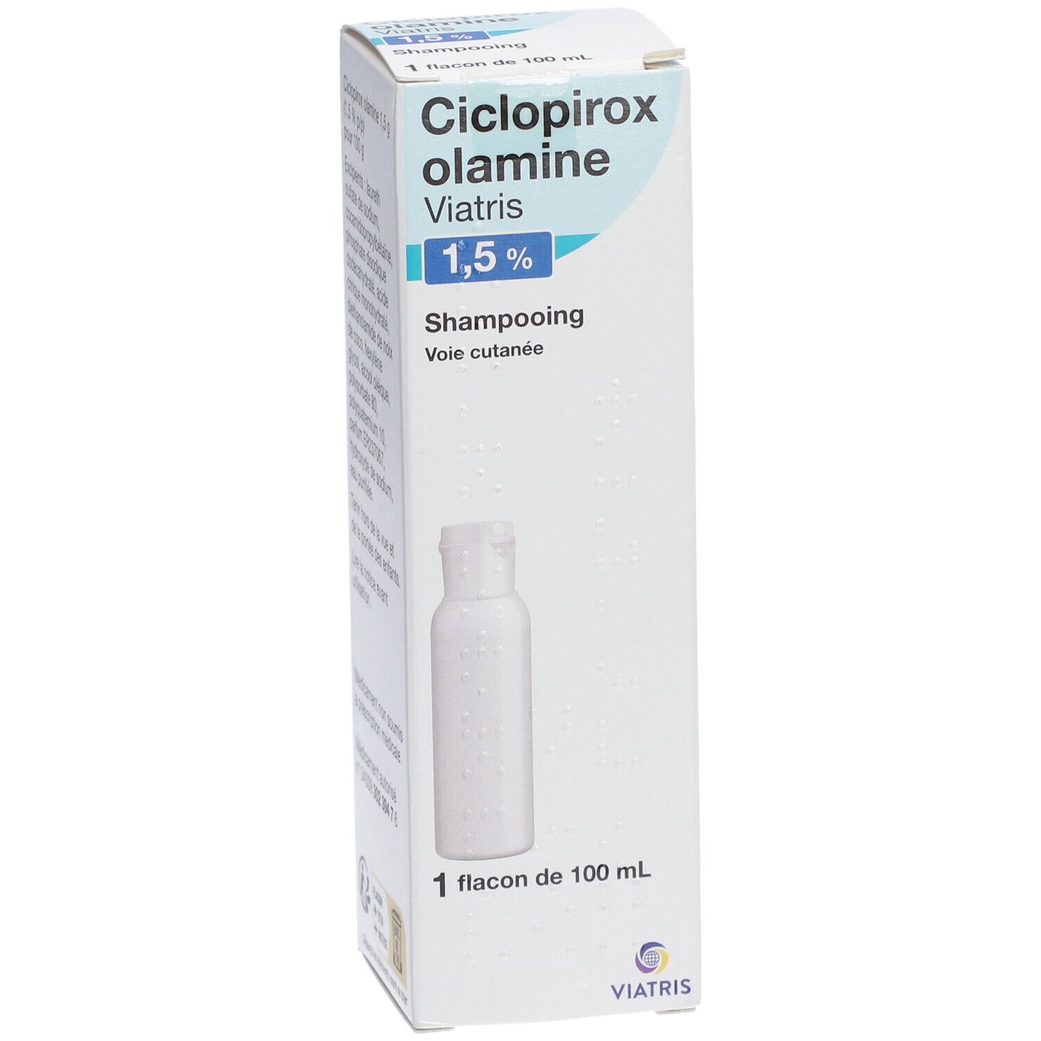 Mylan Viatris Ciclopirox Olamine Shampoo 1,5% Dermatite Séborrhéique