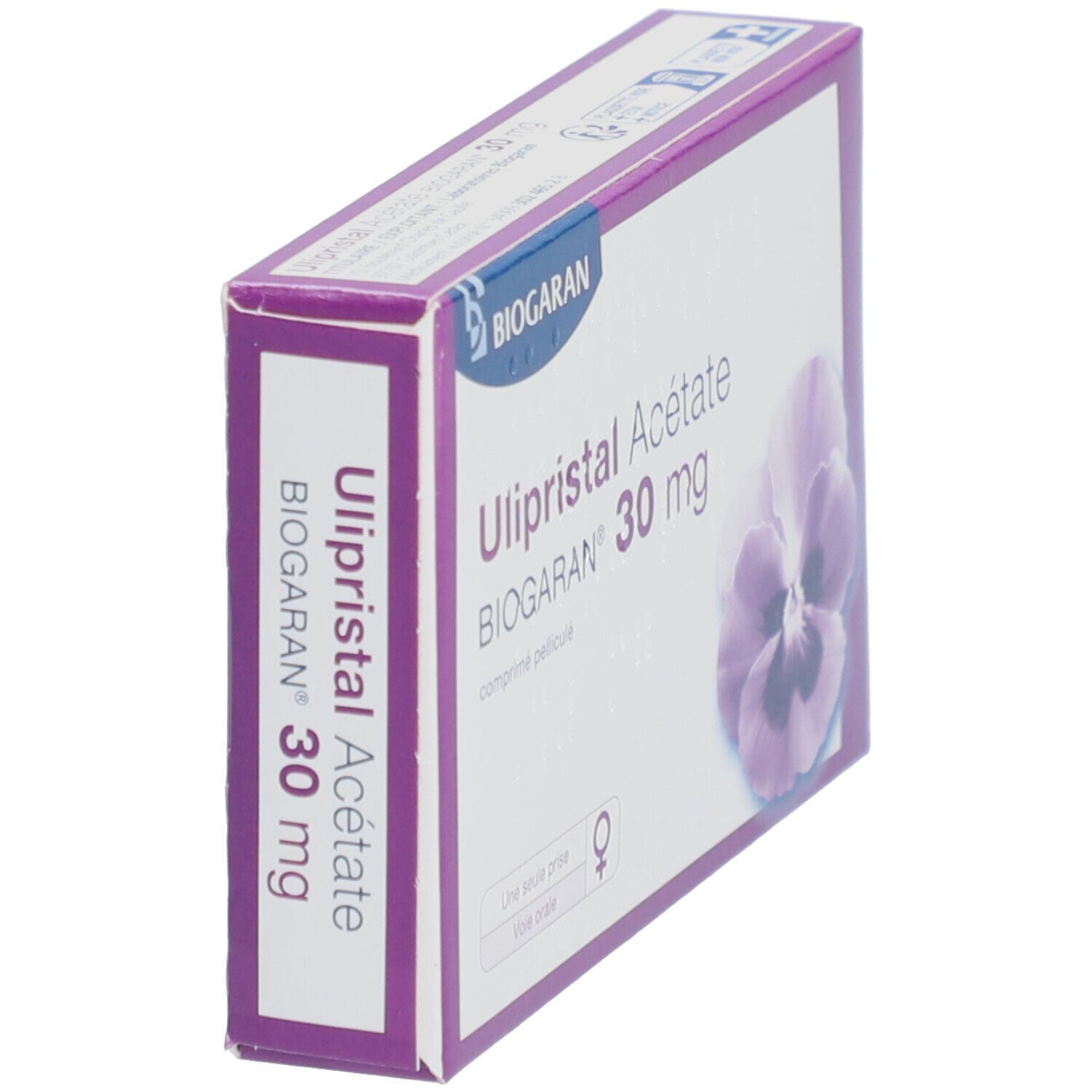Biogaran Ulipristal Acétate 30 mg comprimé pelliculé
