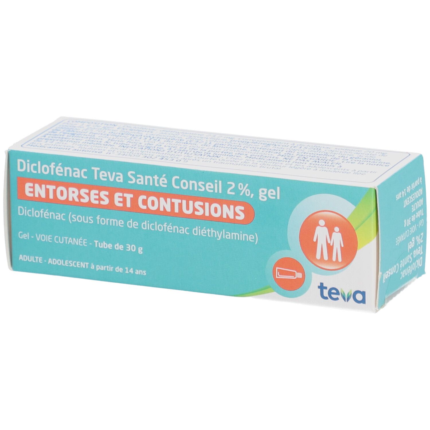 Diclofénac Teva gel anti-inflammatoire