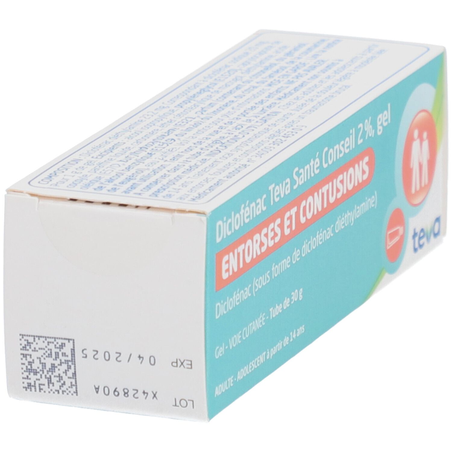 Diclofénac Teva gel anti-inflammatoire