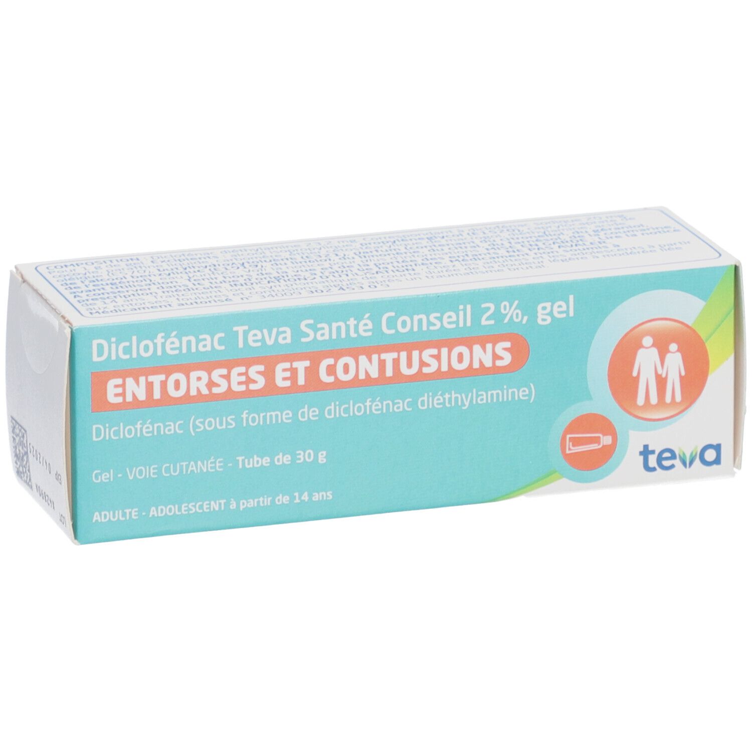 Diclofénac Teva gel anti-inflammatoire