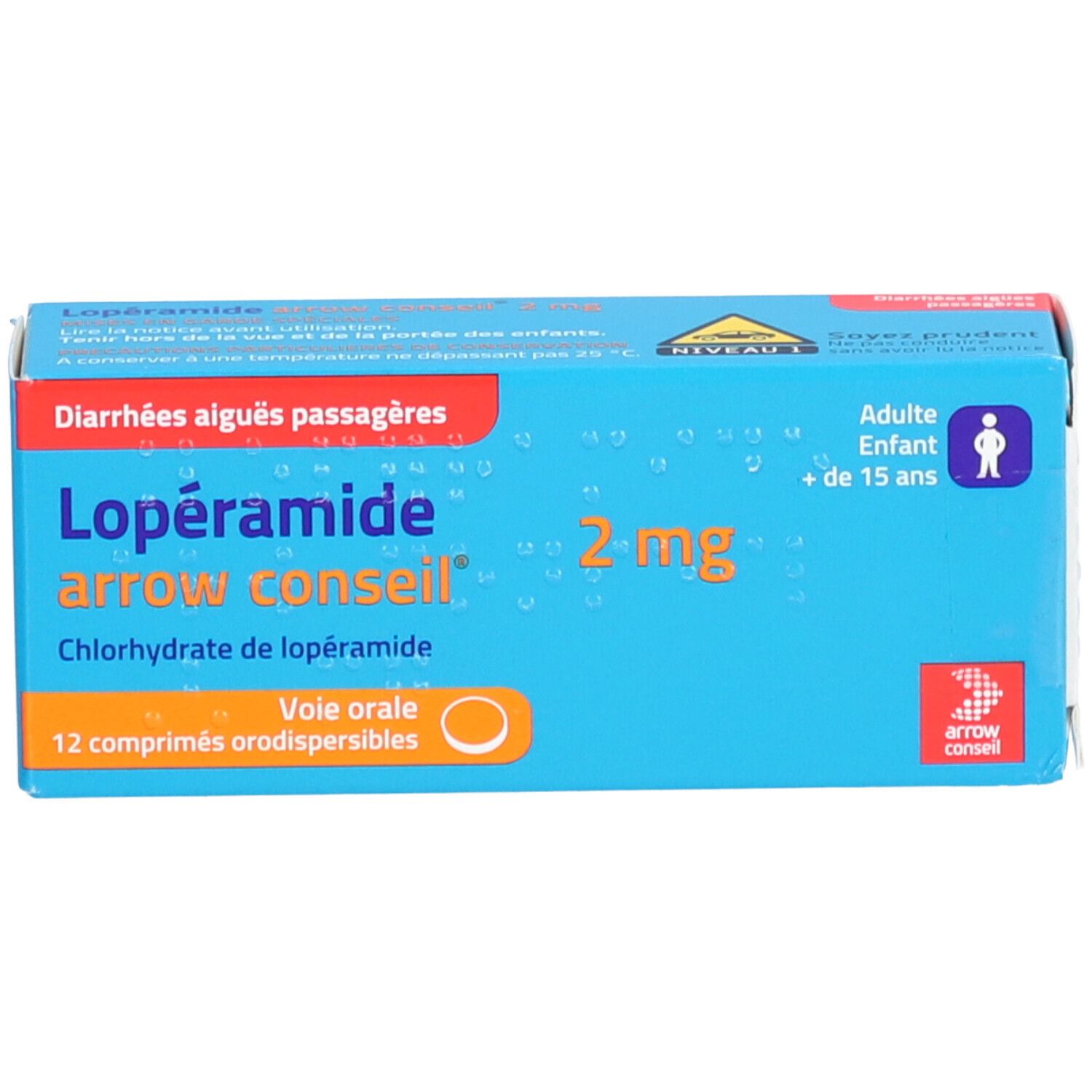 Loperamide ARROW Conseil Comprimés