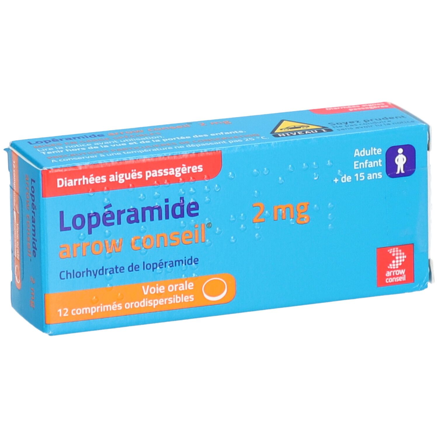 Loperamide ARROW Conseil Comprimés