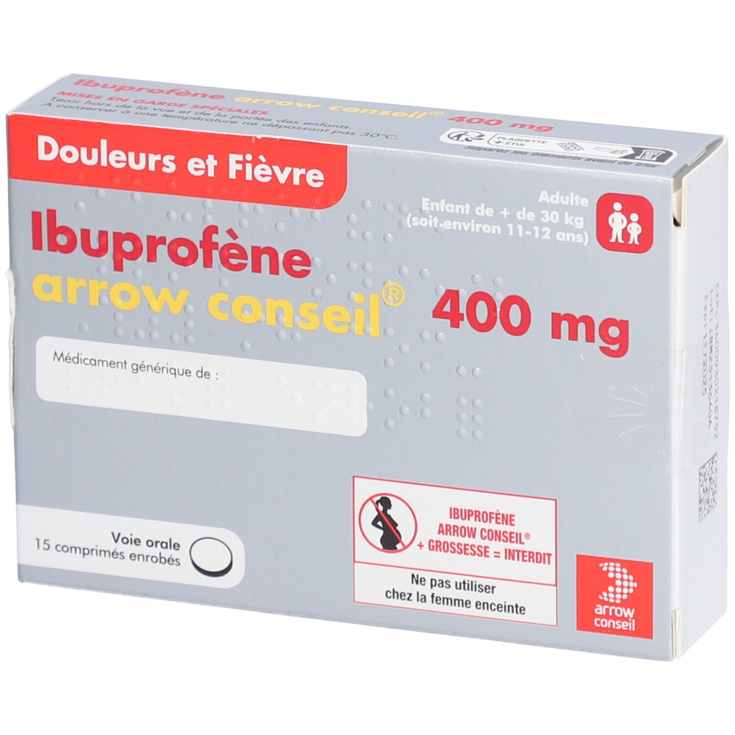 Ibuprofène Arrow Conseil