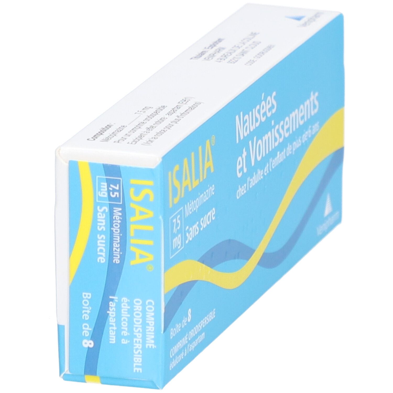 Isalia Comprimés orodispersibles 7,5 mg