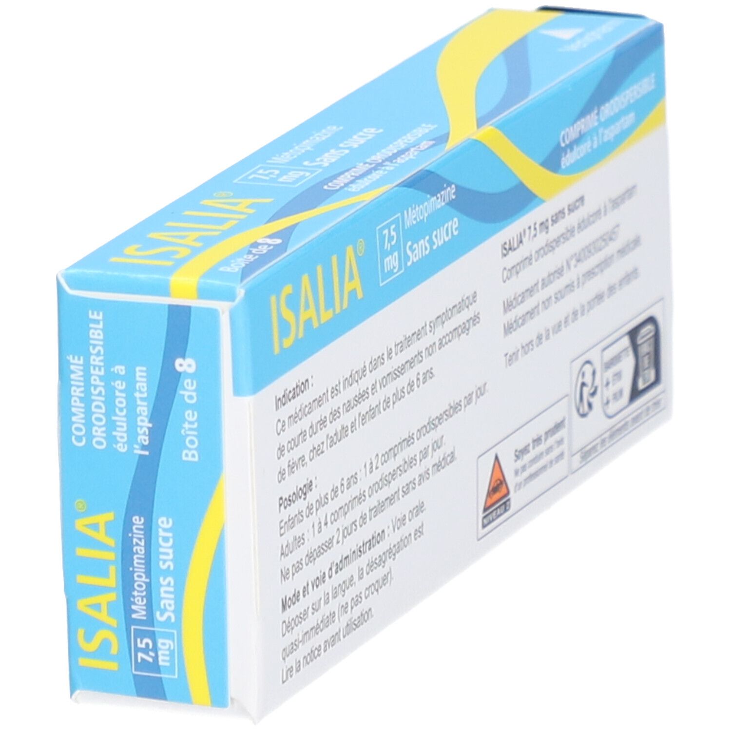 Isalia Comprimés orodispersibles 7,5 mg