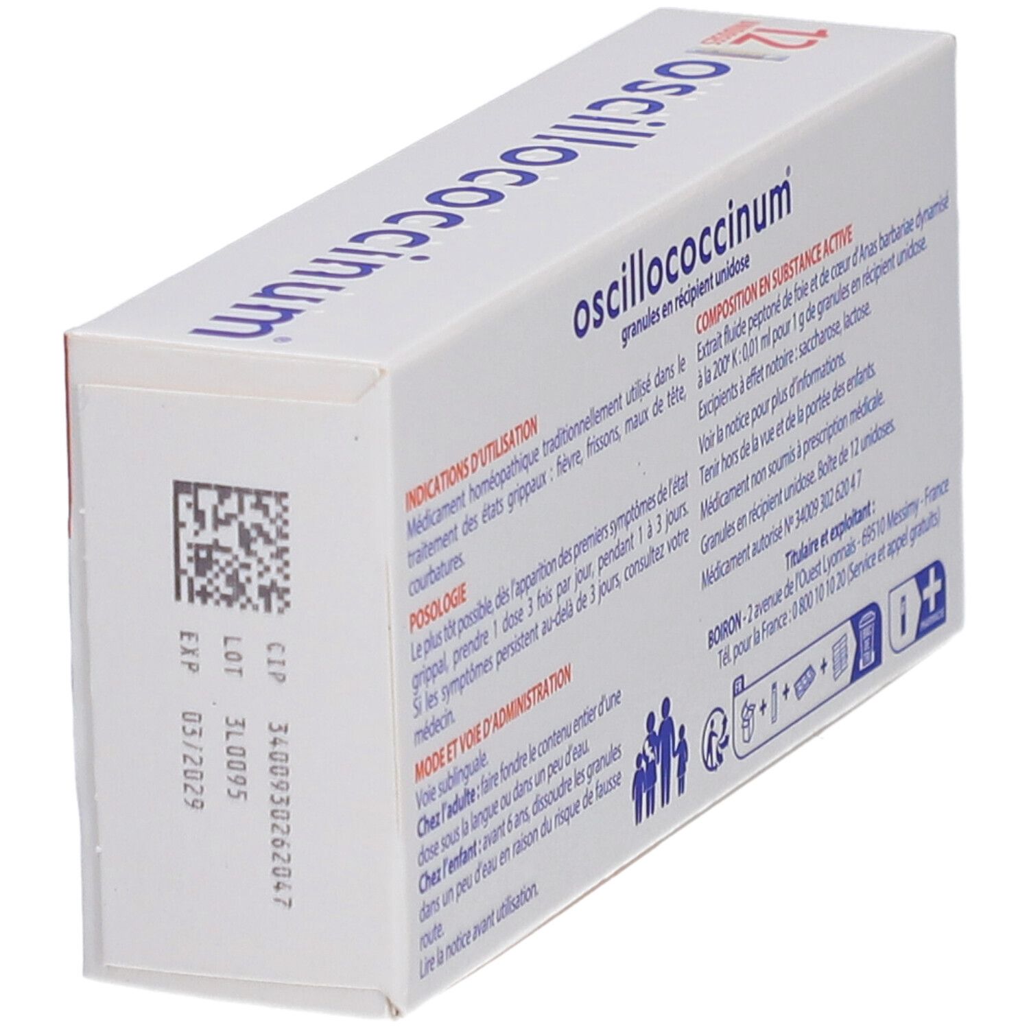 Oscillococcinum 12 doses
