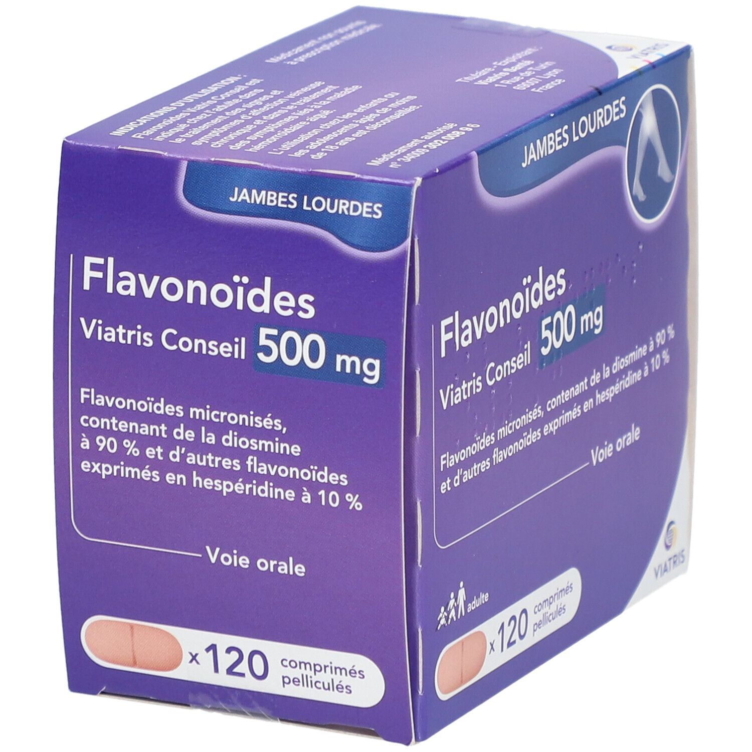 Flavonoïdes Viatris Conseil 500mg