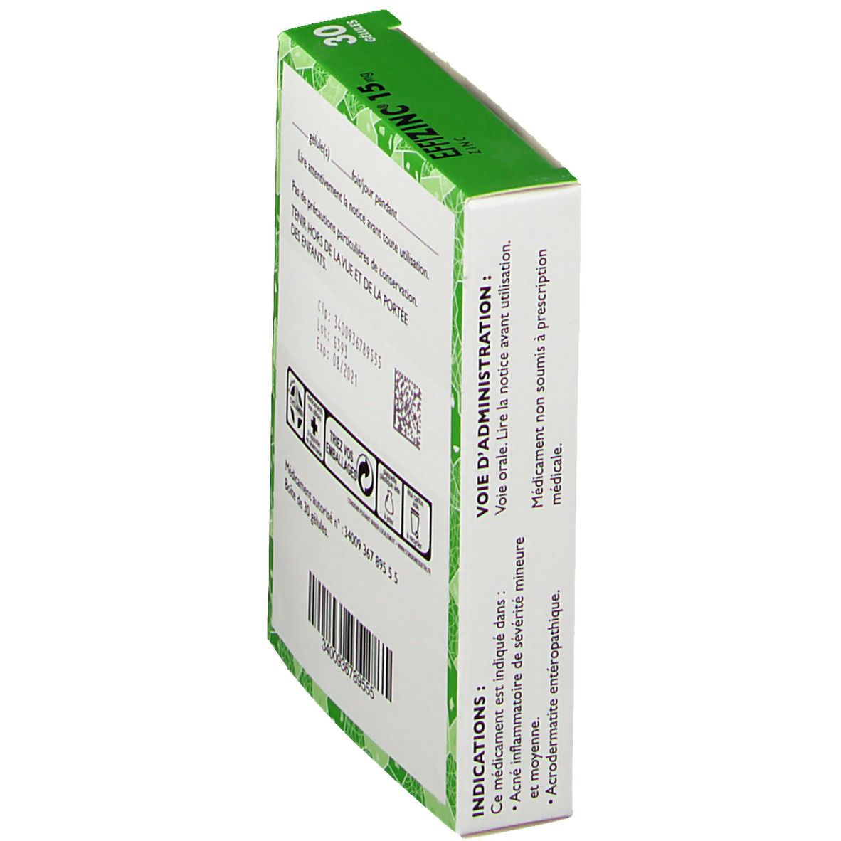 Effizinc® 15 mg 30 pc(s) - Redcare Pharmacie