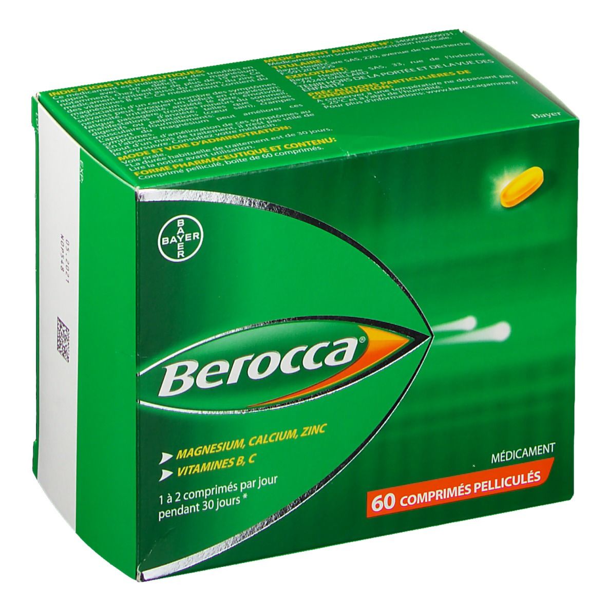 Berocca® Comprimés pelliculés