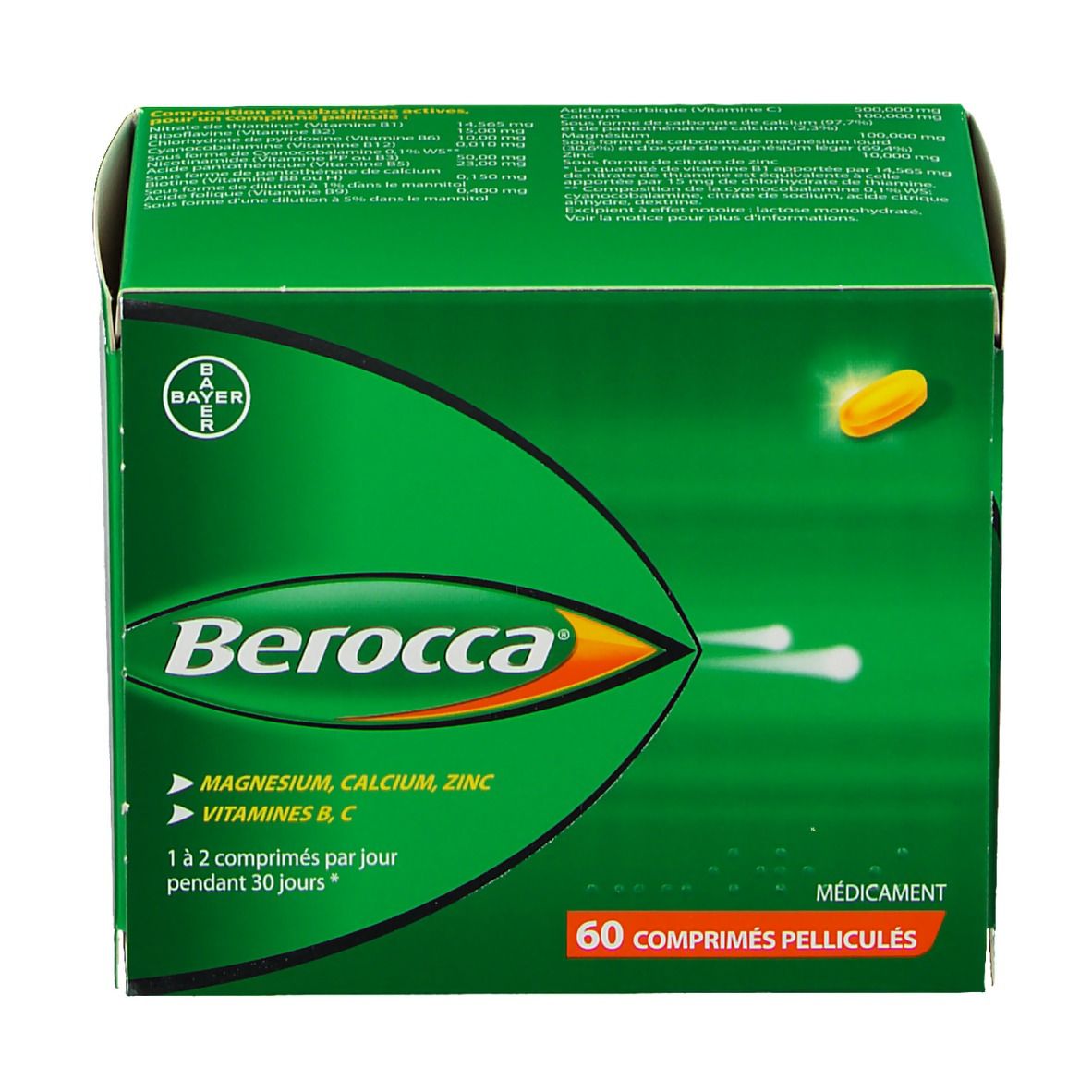 Berocca® Comprimés pelliculés