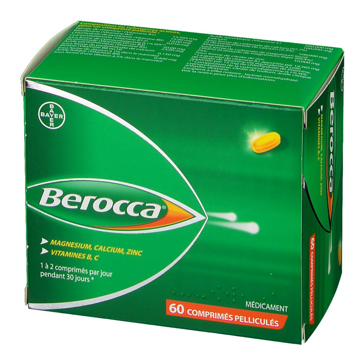 Berocca® Comprimés pelliculés