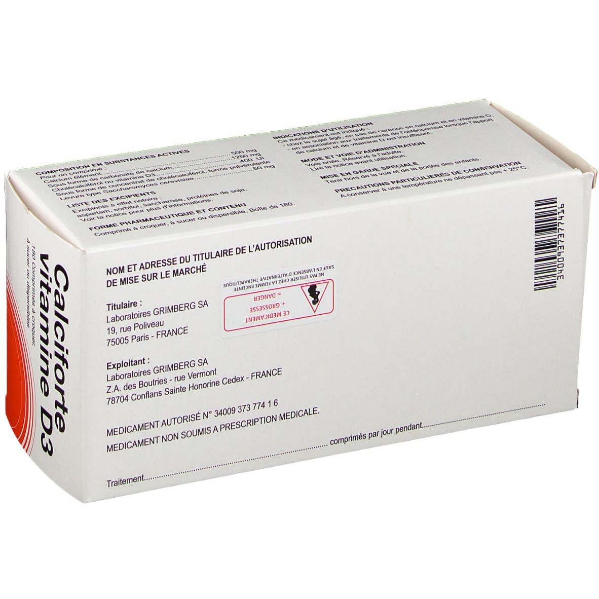 Calciforte Vitamine D3