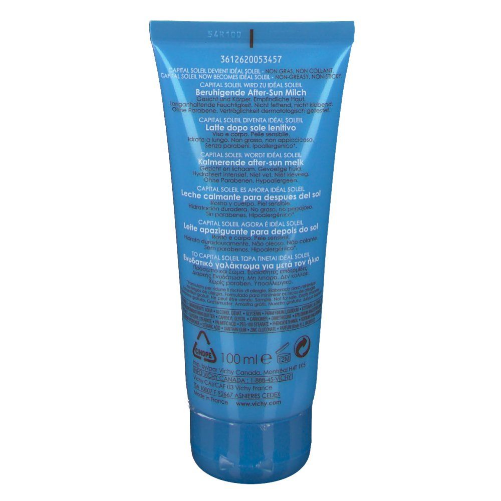 Vichy Idéal Soleil Lait apaisant après-soleil