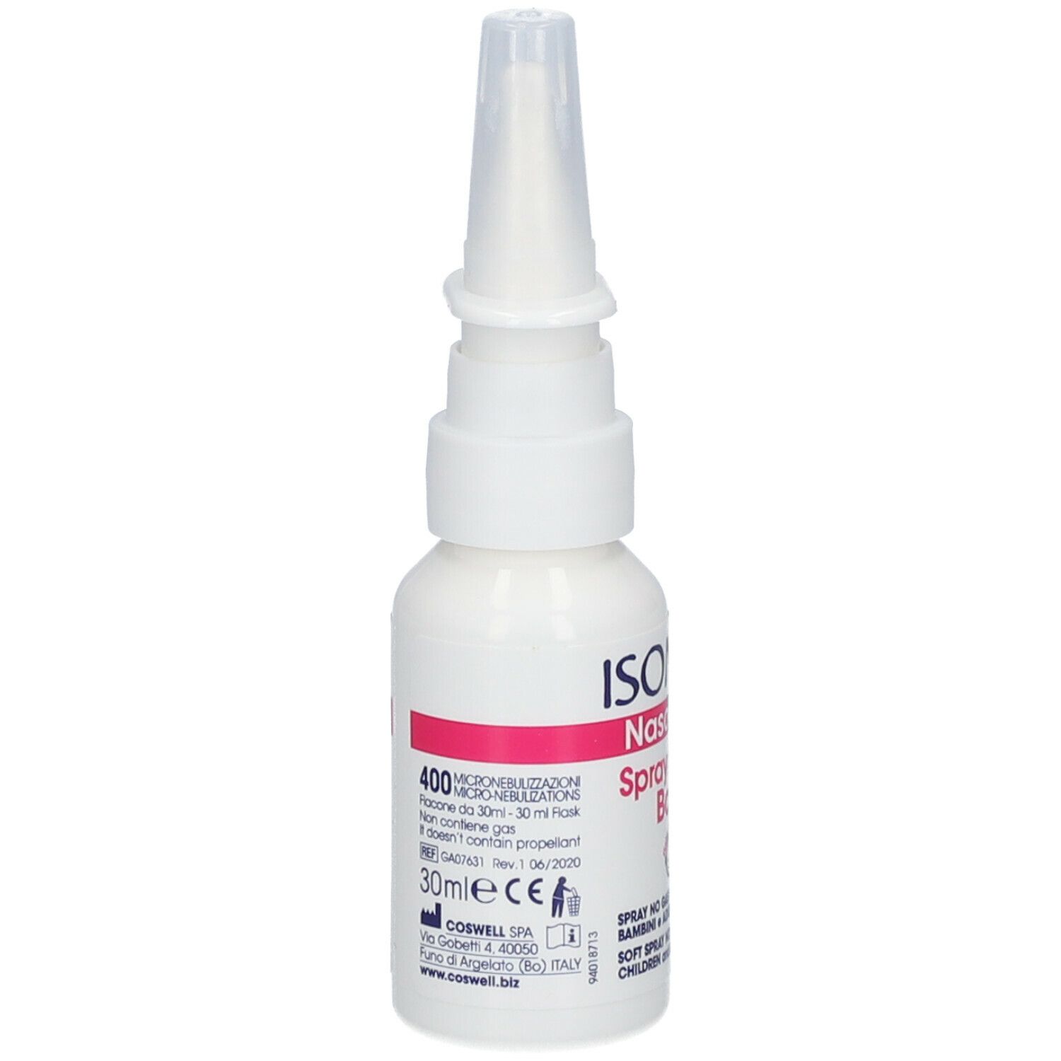 Isomar® Spray nasale Baby no Gas